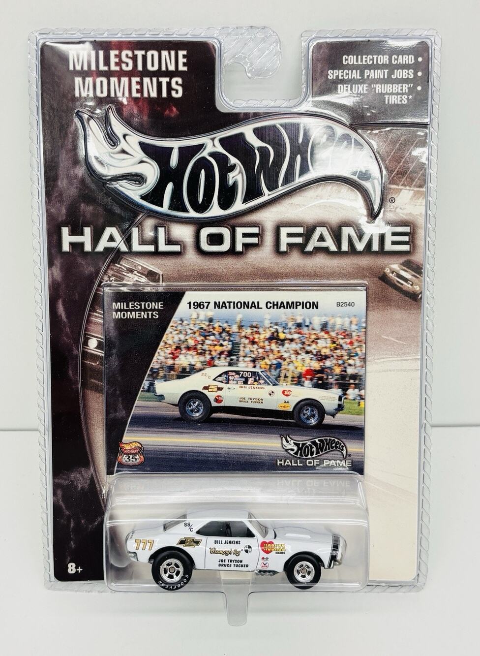 Hot Wheels 1967 Camaro National Champion Hall of Fame Milestone Moments Sealed